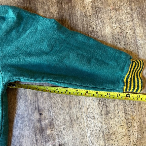 Vintage Boys Medium 10 - 12 Mighty Mac Green Bay Packers Pullover Sweatshirt 90s - Picture 9 of 10